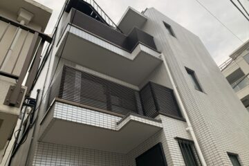 【東京都新宿区の賃貸マンション】外装改修工事（防水・塗装・シーリング）