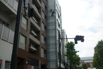 【外装改修工事】東京都港区のテナントビル