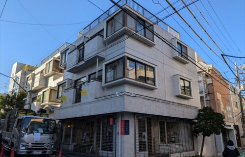 【外壁クリーニング】東京都世田谷区のテナントビル