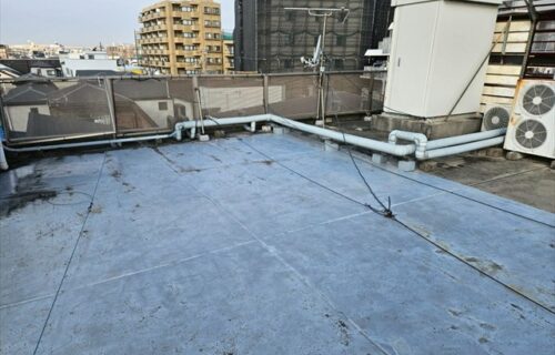 【屋上防水工事】東京都葛飾区の本社ビル
