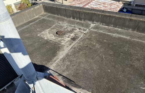 【屋上防水工事】東京都大田区のビル